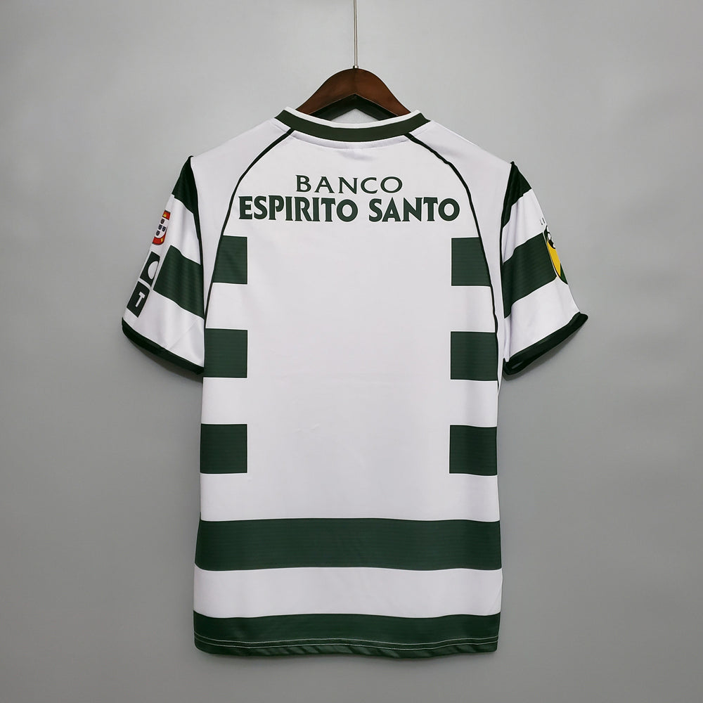 SPORTING LISBON 2001 - 2002 HJEMMEDRAKT