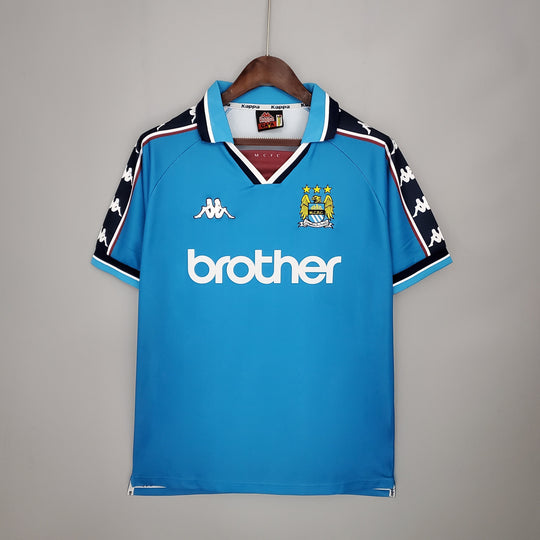 MANCHESTER CITY 1997 - 1998 HJEMMEDRAKT