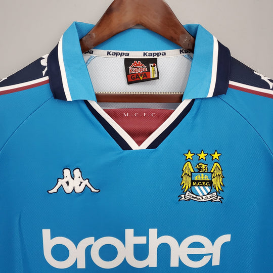 MANCHESTER CITY 1997 - 1998 HJEMMEDRAKT