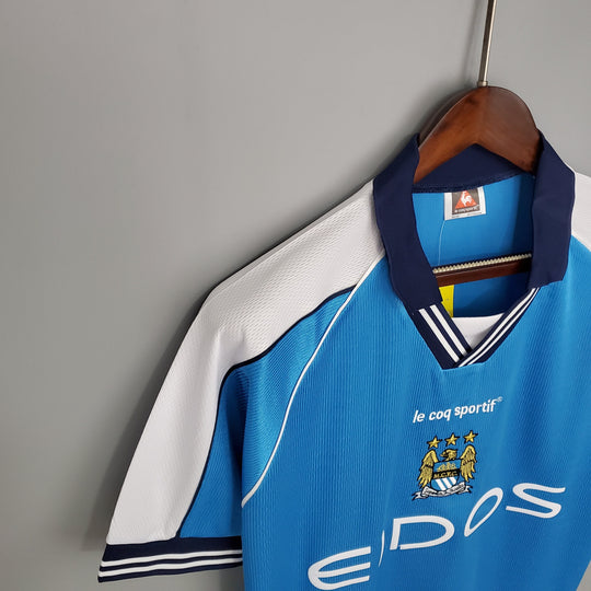 MANCHESTER CITY 1999 - 2000 HJEMMEDRAKT