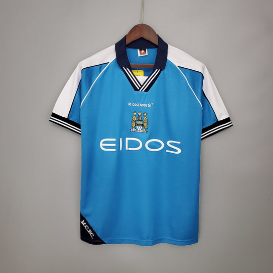 MANCHESTER CITY 1999 - 2000 HJEMMEDRAKT