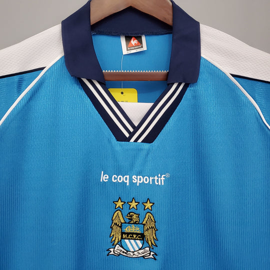 MANCHESTER CITY 1999 - 2000 HJEMMEDRAKT