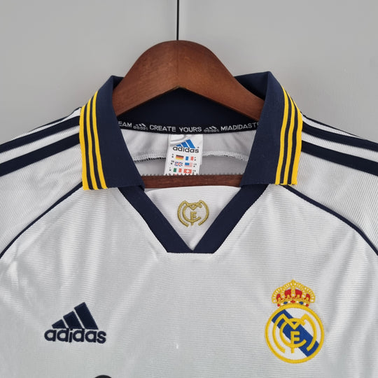 REAL MADRID 2000 - 2001 HJEMMEDRAKT