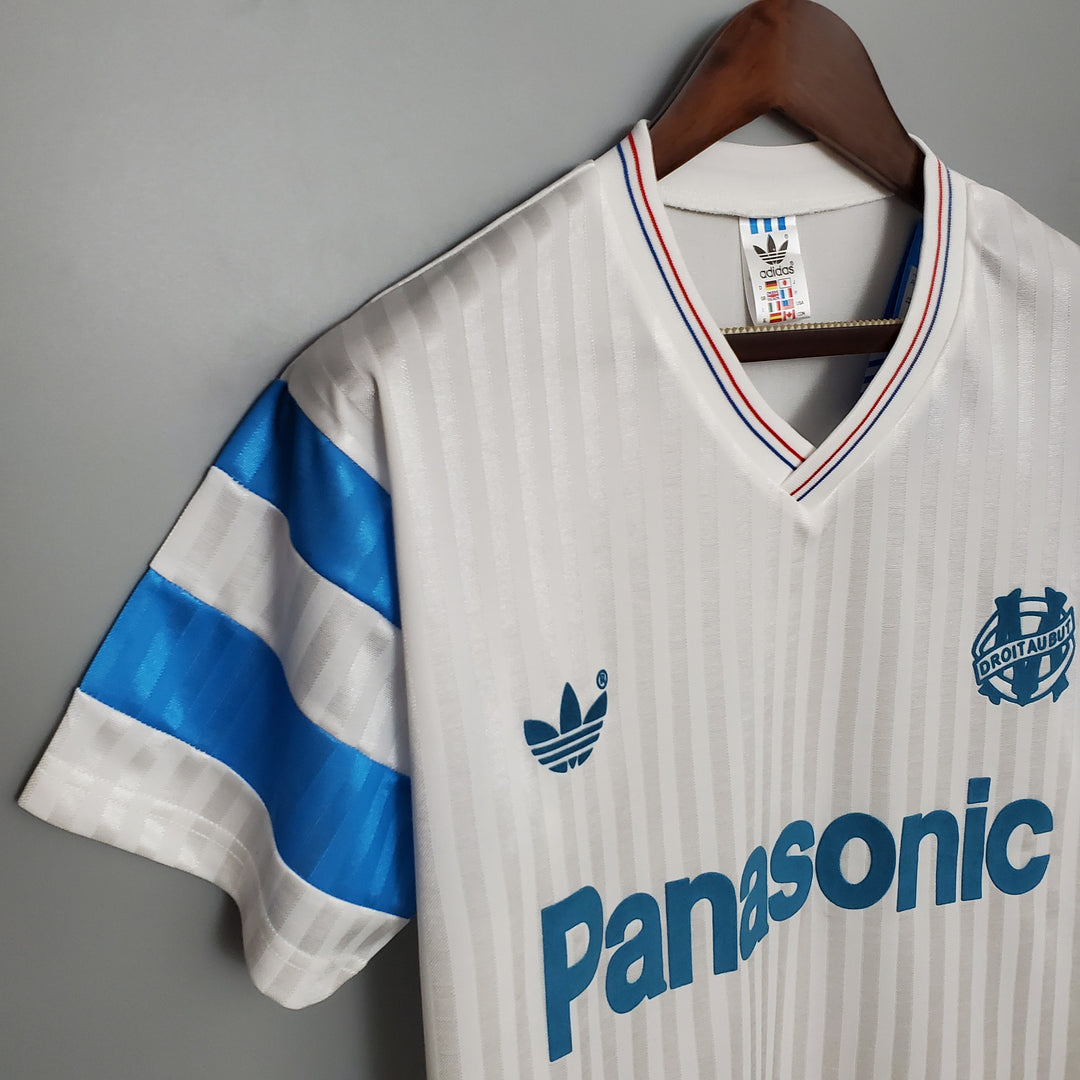 Olympique de Marseille 1990 - 1991 HJEMMEDRAKT